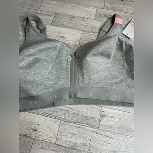 Cacique Heather Gray Comfort Bra 44 C